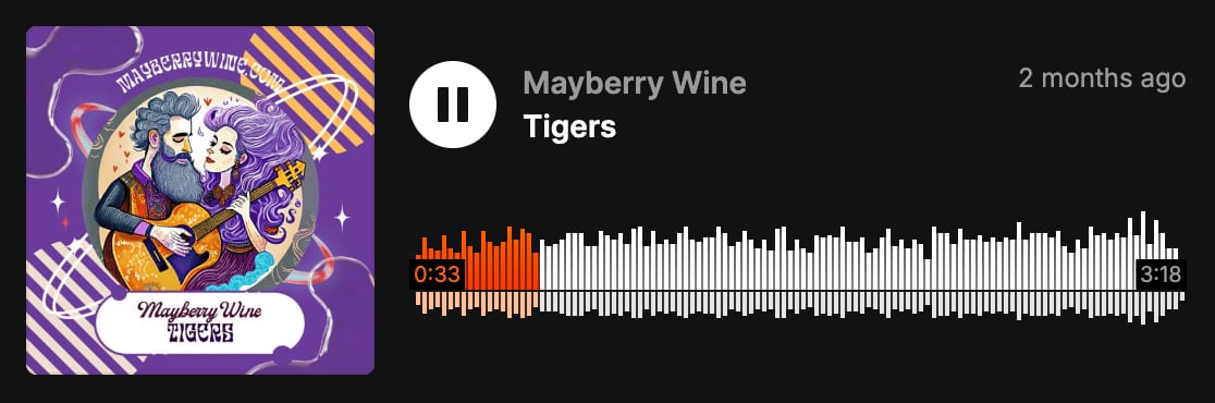 Tigers song art